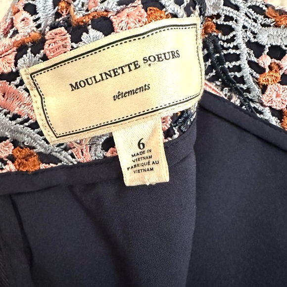 Anthropologie Moulinette Soeurs Lace Crochet Pencil Skirt - Picture 11 of 12